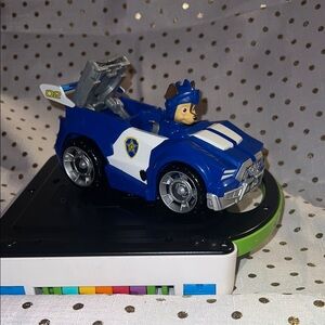 Blue and White Police Car Toy paw patrol